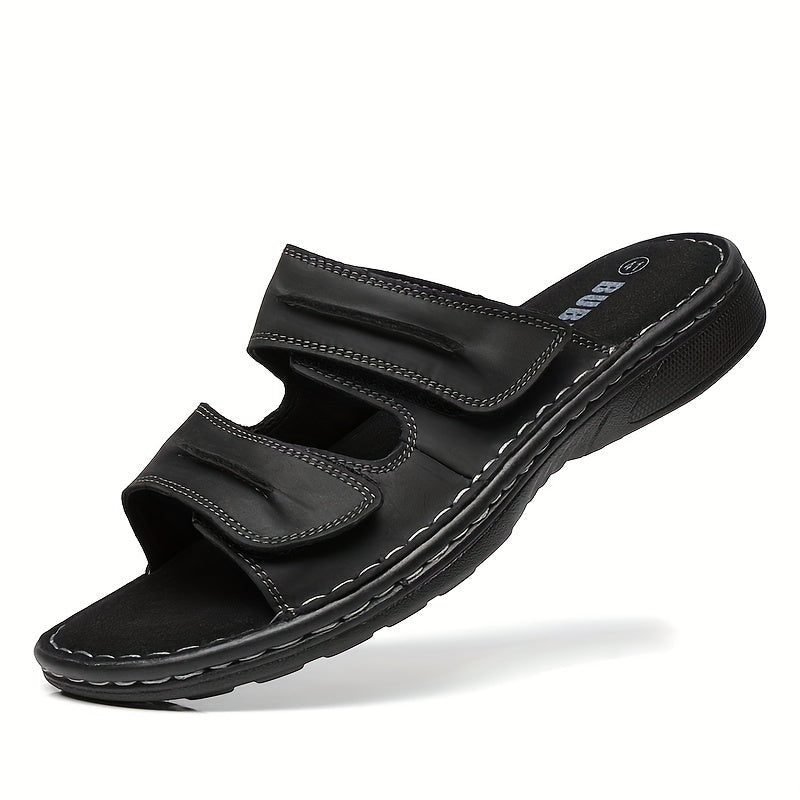 UrbanStride™ – Premium Herren Sandalen aus Echtem Leder