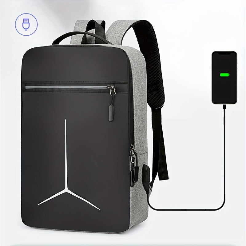 UrbanTrail™ – Herren Laptop Rucksack mit USB-Anschluss