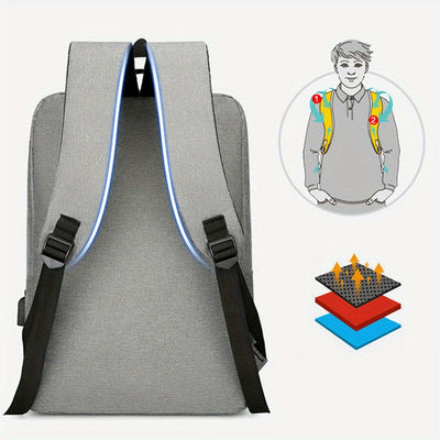 UrbanTrail™ – Herren Laptop Rucksack mit USB-Anschluss