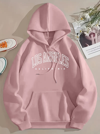 UrbanVibe™ – Trendiger Damen Hoodie mit Los Angeles Print