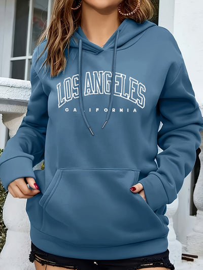 UrbanVibe™ – Trendiger Damen Hoodie mit Los Angeles Print