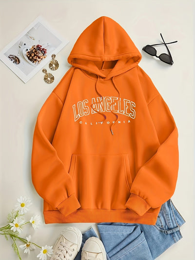 UrbanVibe™ – Trendiger Damen Hoodie mit Los Angeles Print