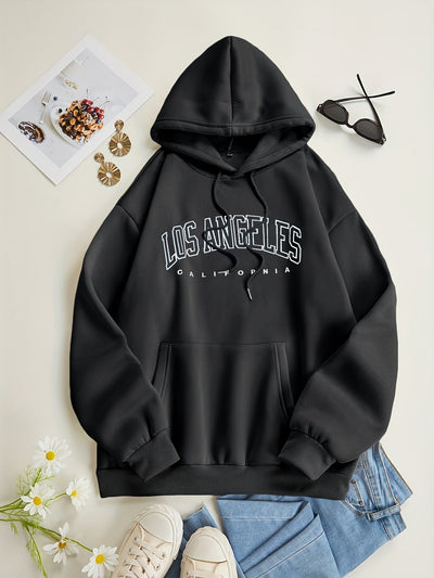 UrbanVibe™ – Trendiger Damen Hoodie mit Los Angeles Print