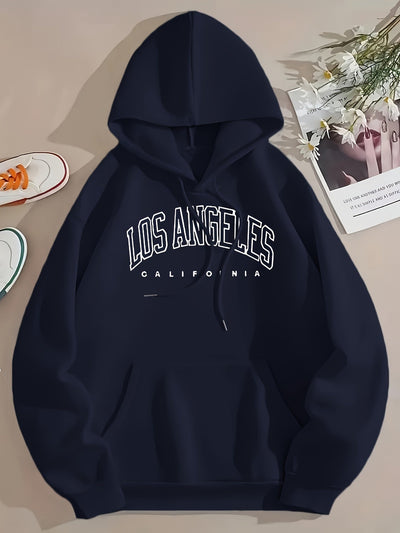 UrbanVibe™ – Trendiger Damen Hoodie mit Los Angeles Print