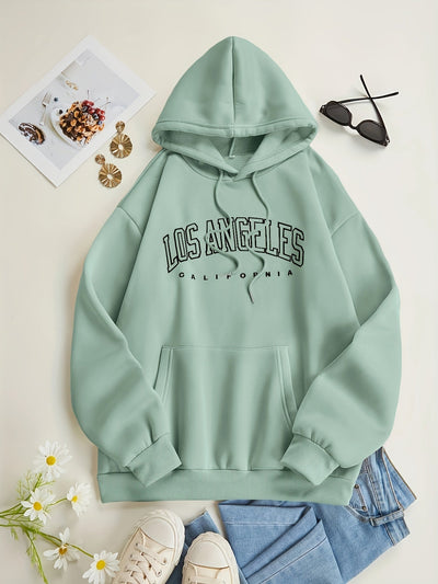 UrbanVibe™ – Trendiger Damen Hoodie mit Los Angeles Print