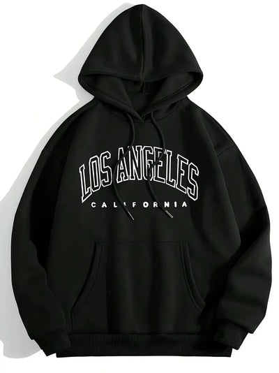 UrbanVibe™ – Trendiger Damen Hoodie mit Los Angeles Print
