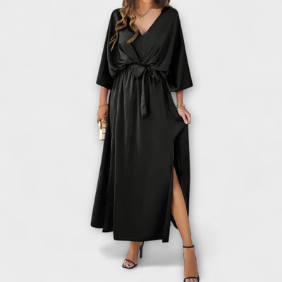Anina – Fließendes Kleid mit Bindetail