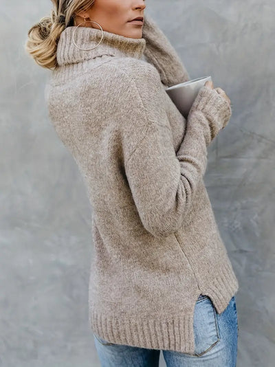 Damen Rollkragenpullover - Elegant & Warm