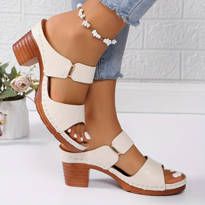 Velonza™ – Damen Plateau Sandalen mit Stabiler Ferse & Optimalem Komfort