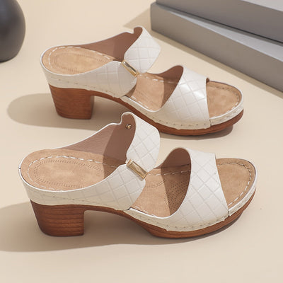 Velonza™ – Damen Plateau Sandalen mit Stabiler Ferse & Optimalem Komfort