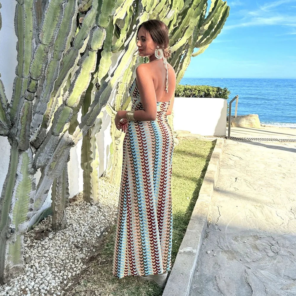 Coloria™ – Elegantes Farbiges Sommerkleid für Jeden Anlass