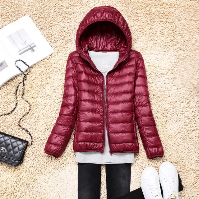 Leichte Vintage Winter Parkajacke Für Damen | Ideal für Winter