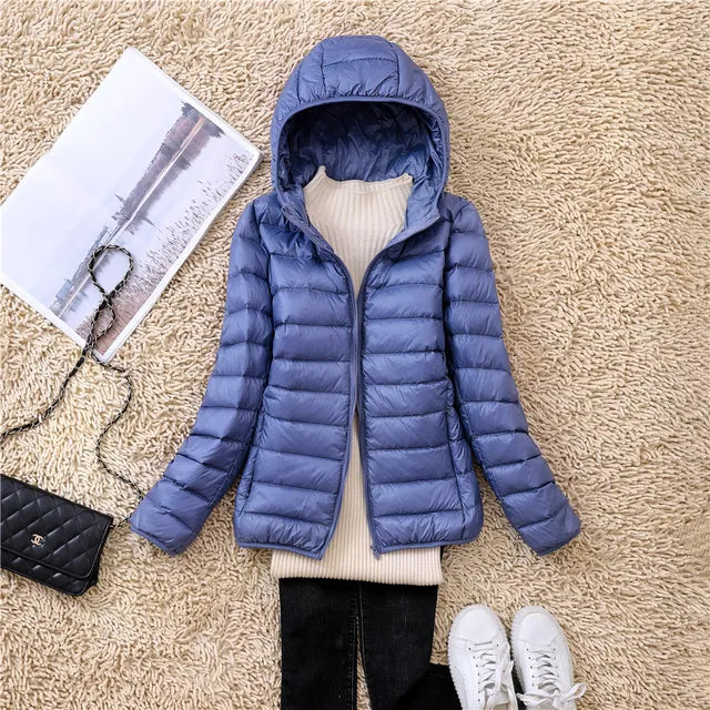 Leichte Vintage Winter Parkajacke Für Damen | Ideal für Winter