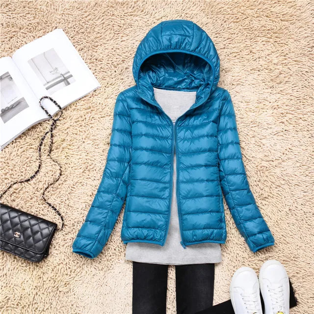 Leichte Vintage Winter Parkajacke Für Damen | Ideal für Winter