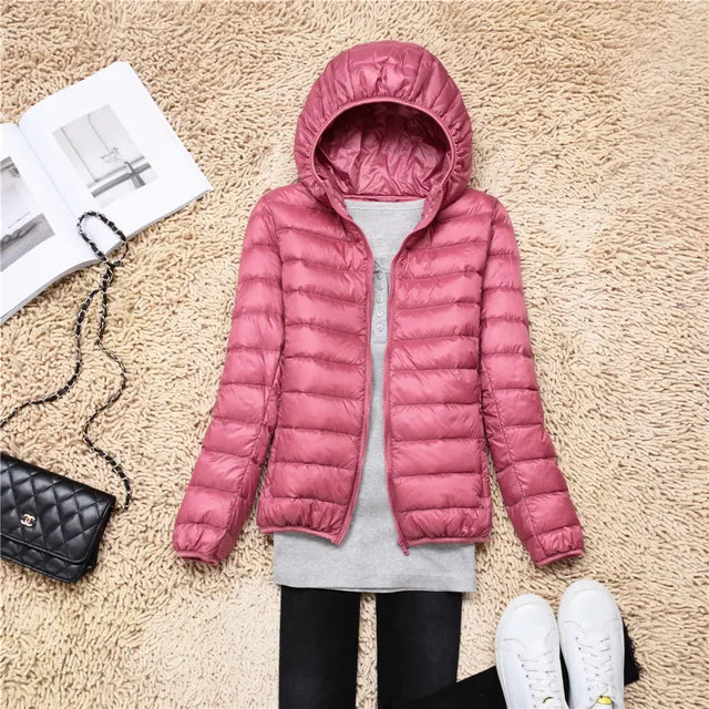 Leichte Vintage Winter Parkajacke Für Damen | Ideal für Winter
