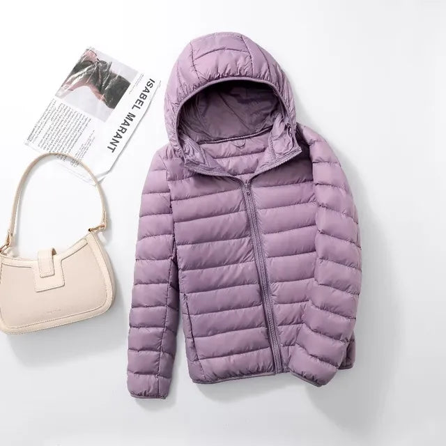 Leichte Vintage Winter Parkajacke Für Damen | Ideal für Winter