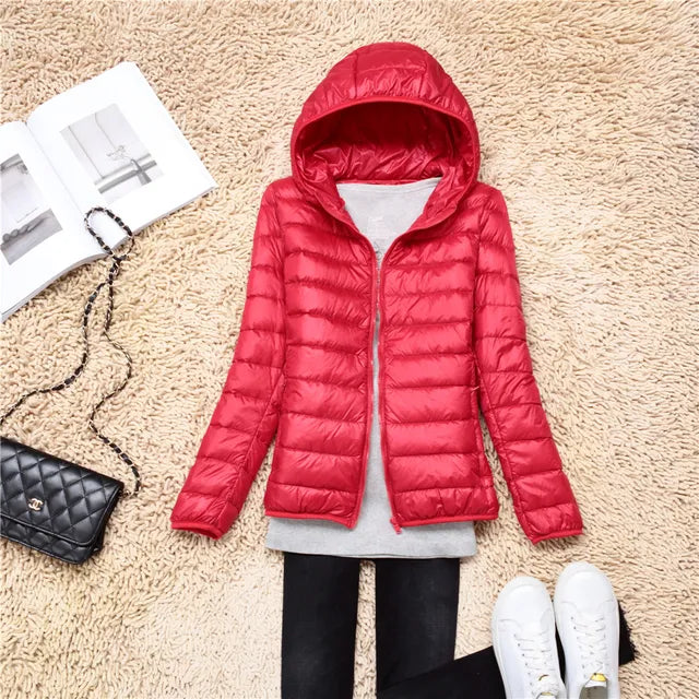 Leichte Vintage Winter Parkajacke Für Damen | Ideal für Winter