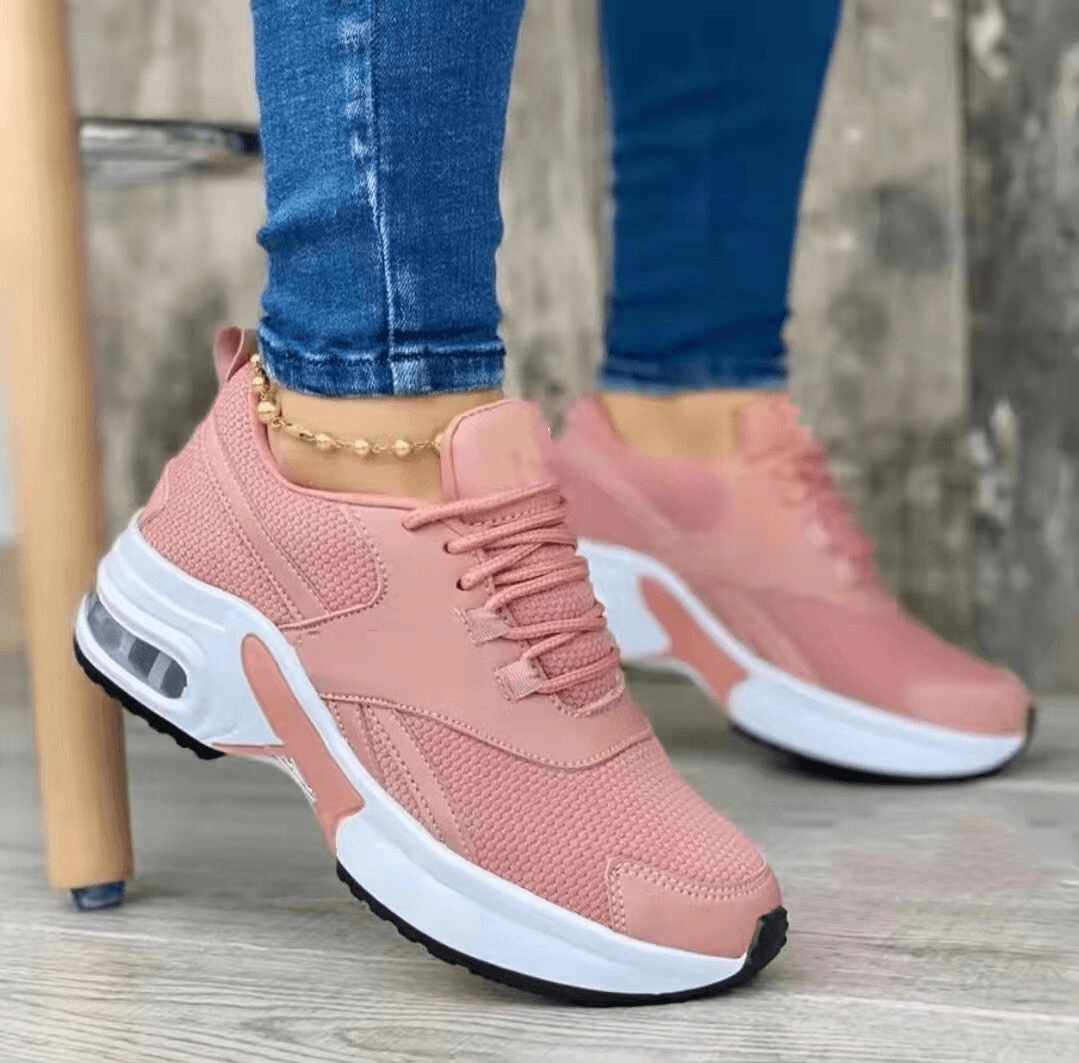 Damen Freizeit Sneaker Bequem Modern