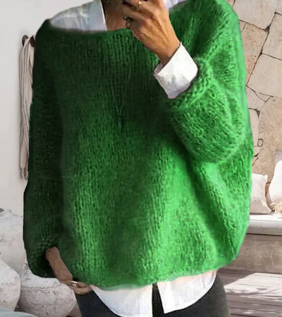 Damen Oversize Strickpullover | Weich & Kuschelig