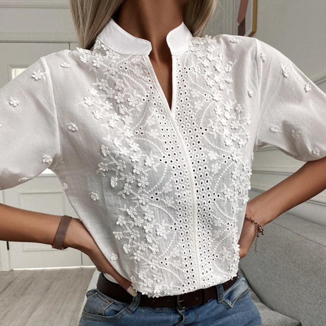 Bea - Trendige Mode Bluse für Mühelosen Stil
