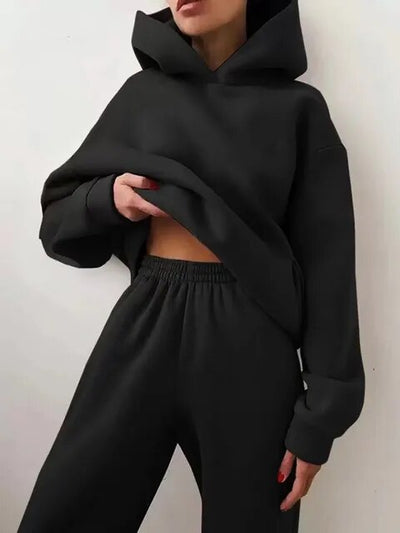 Lässiger Vintage-Oversize-Trainings- & Jogginganzug für Damen | Bequemes Streetwear
