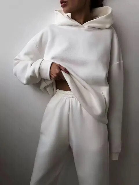 Lässiger Vintage-Oversize-Trainings- & Jogginganzug für Damen | Bequemes Streetwear