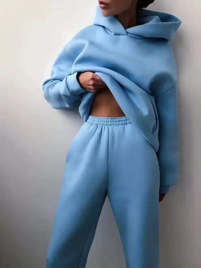 Lässiger Vintage-Oversize-Trainings- & Jogginganzug für Damen | Bequemes Streetwear