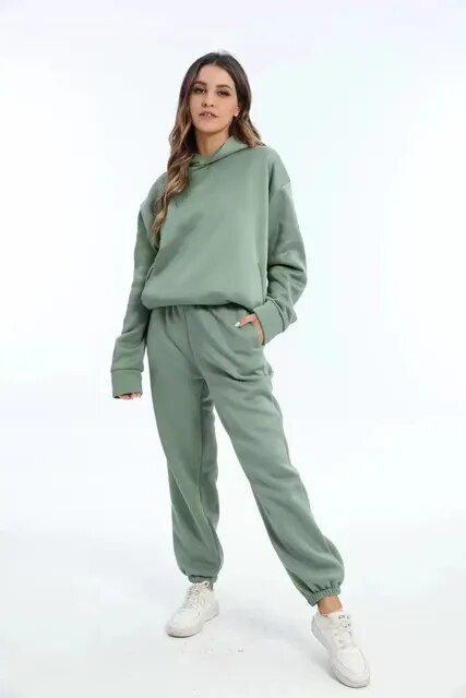 Lässiger Vintage-Oversize-Trainings- & Jogginganzug für Damen | Bequemes Streetwear