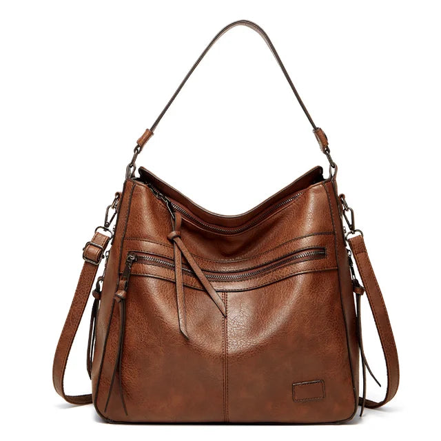 Elegante Tote-Bag aus hochwertigem Leder für stilbewusste Frauen
