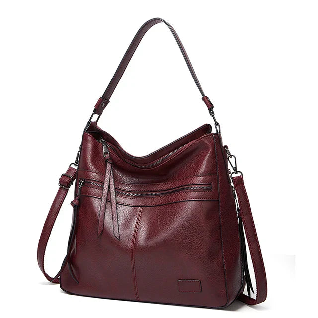 Elegante Tote-Bag aus hochwertigem Leder für stilbewusste Frauen