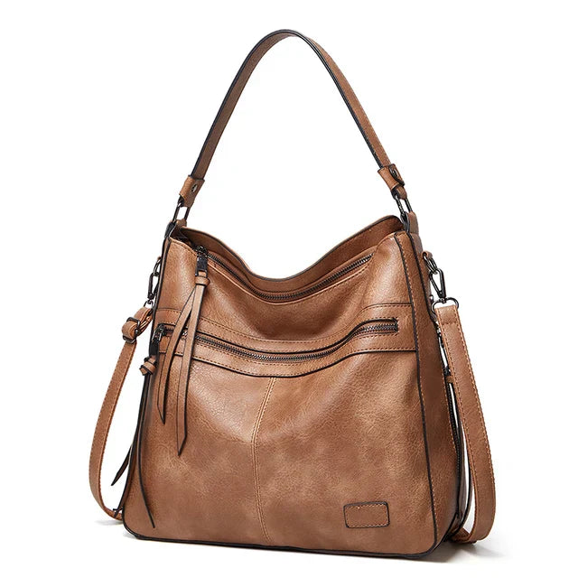 Elegante Tote-Bag aus hochwertigem Leder für stilbewusste Frauen