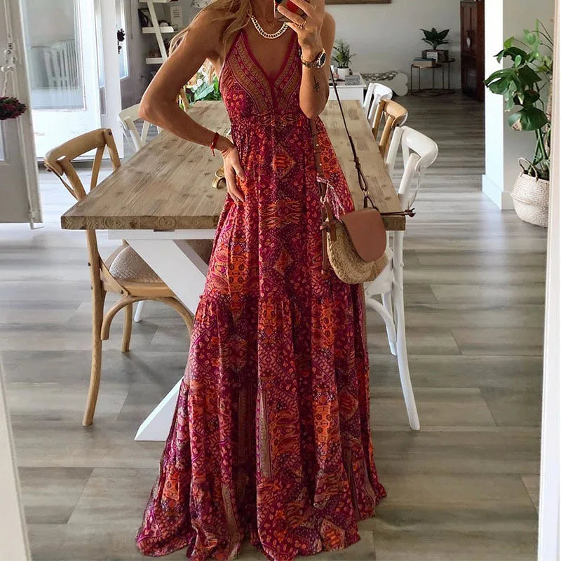 Draven - Boho-Charme Feminin Luftig – Das Kleid für deinen perfekten Sommerauftritt
