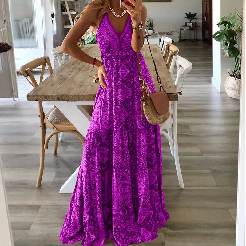 Draven - Boho-Charme Feminin Luftig – Das Kleid für deinen perfekten Sommerauftritt