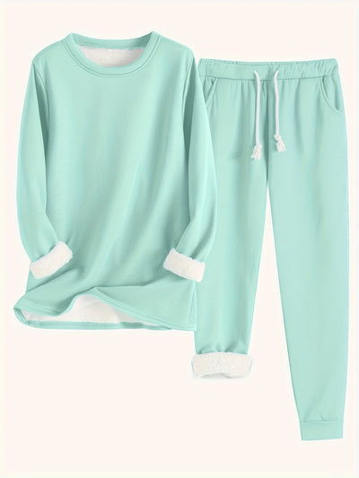 Wärmender Damen-Freizeitanzug für Herbst und Winter: Thermoaktiv und bequem