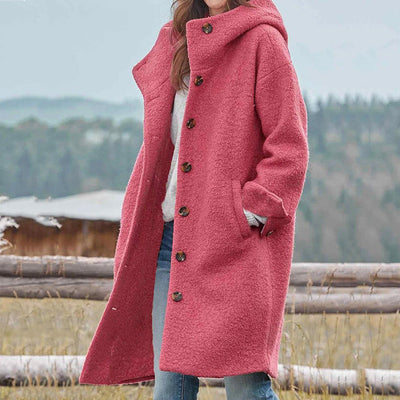 Damen Herbstmantel Elegant Warm