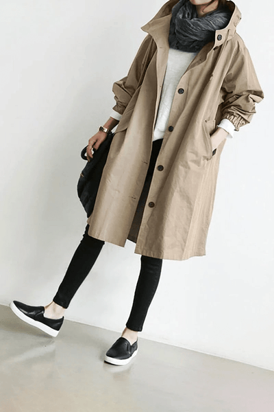 Damen Wasserdichte Funktions-Windjacke mit Kapuze