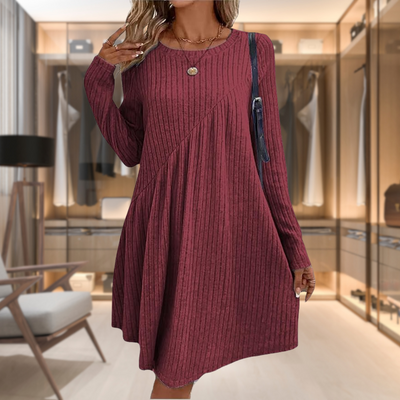 Damen Weich und Komfortabel - Elegantes Alltagskleid