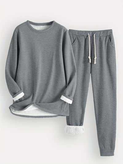 Wärmender Damen-Freizeitanzug für Herbst und Winter: Thermoaktiv und bequem