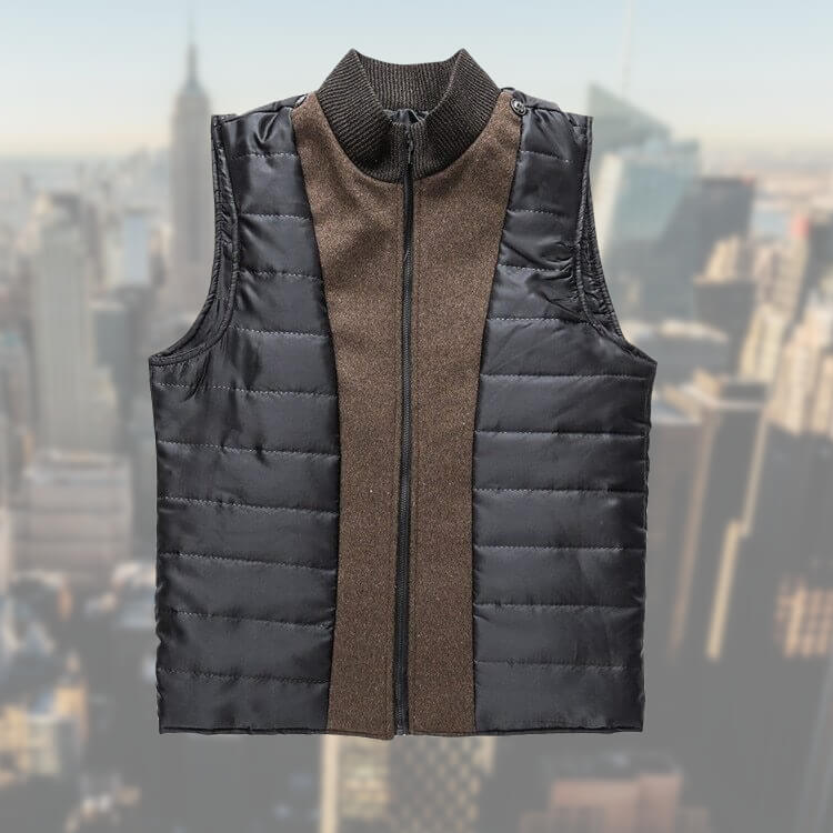 Hochwertiger Herren Wintermantel mit Weste - Warm und Stilvoll