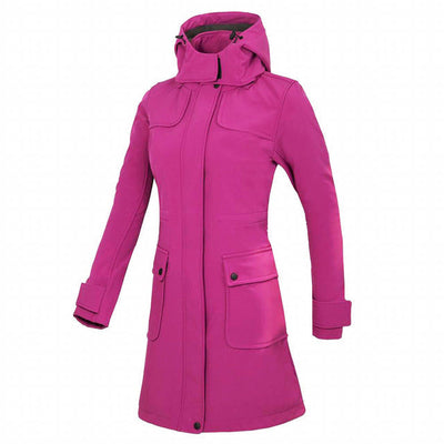 Wasserdichte Damen Regenjacke mit Kapuze - Leicht & Winddicht