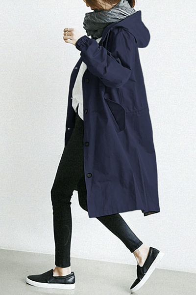 Damen Wasserdichte Funktions-Windjacke mit Kapuze