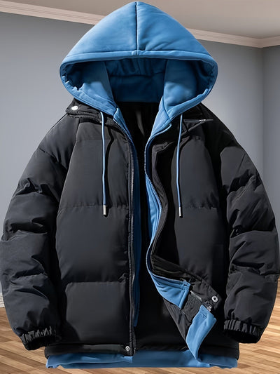 Casual 2-in-1 Dicke Thermo Winter Jacke Für Herren | Perfekt für Outdoor-Aktivitäten
