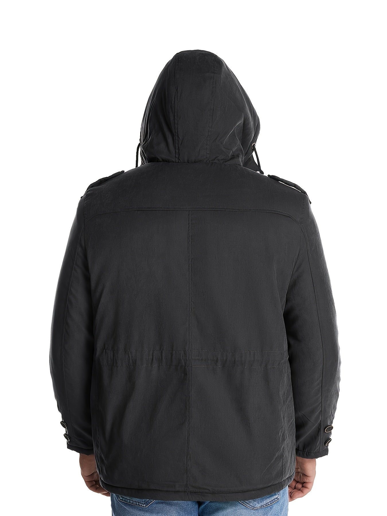 Warme Baumwoll-Cargo Mit Taschen Winterjacke Für Herren | Perfekt für Outdoor-Aktivitäten