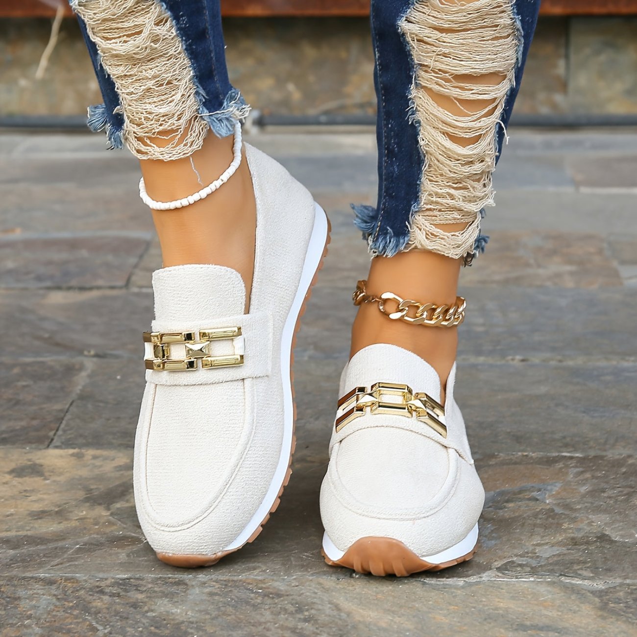Elegante Glitzernde Freizeitsneaker für Damen | Perfekt für Casual Days