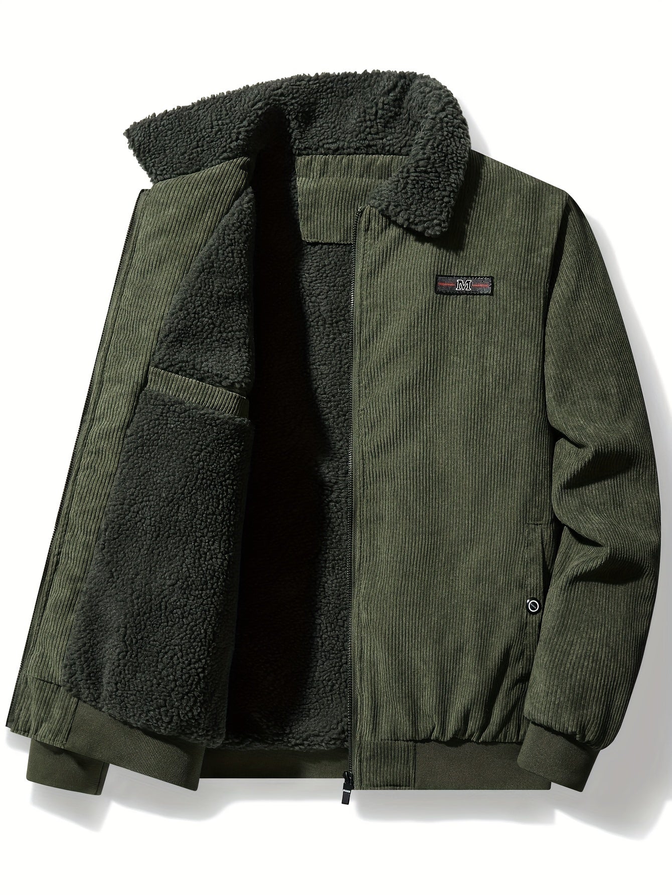 Warme Dikke Revers Kragen Winter Jacke Für Herren | Perfekt für Outdoor-Aktivitäten