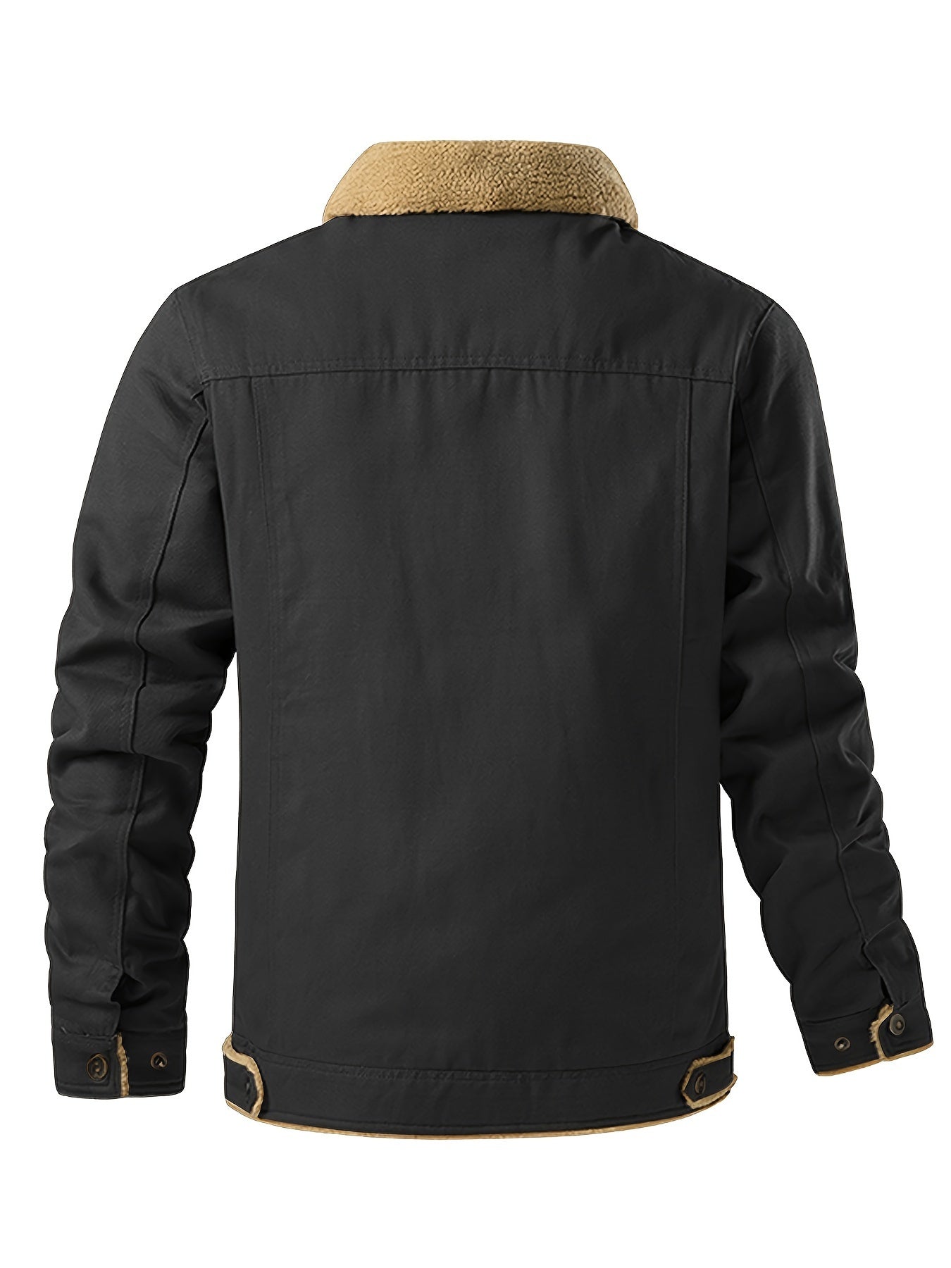 Casual Knopsluiting Met Zakken Winter Jacke Für Herren | Ideal für den Winter