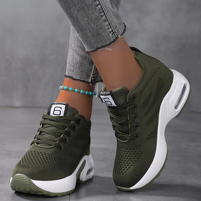 Lässige Atmungsaktive Stricksneaker für Damen | Perfekt für Alltag