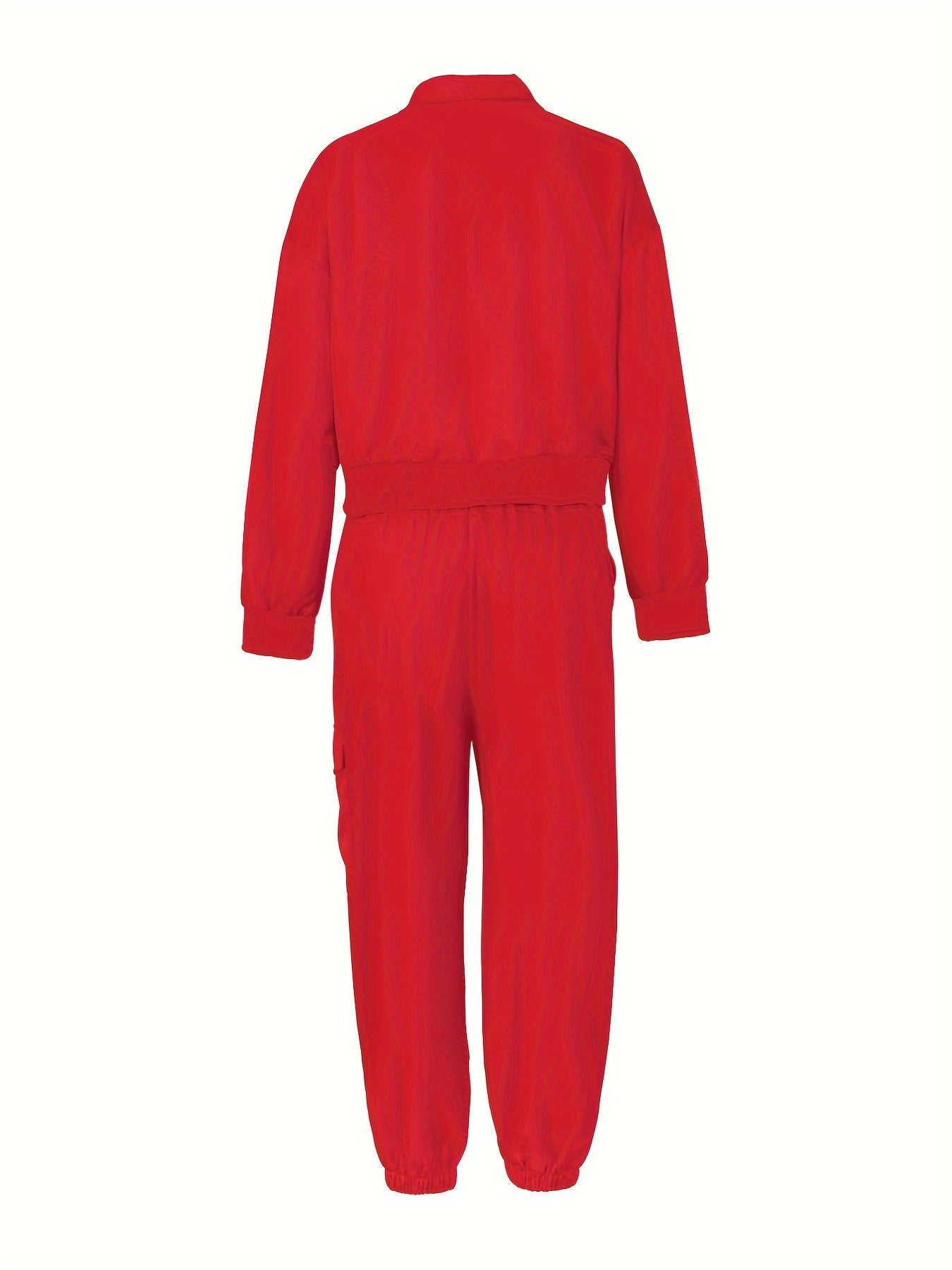 Stilvolle Jacke Mit Reißverschluss Pullover & Jogginghose Für Damen | Ideal für Herbst/Winter