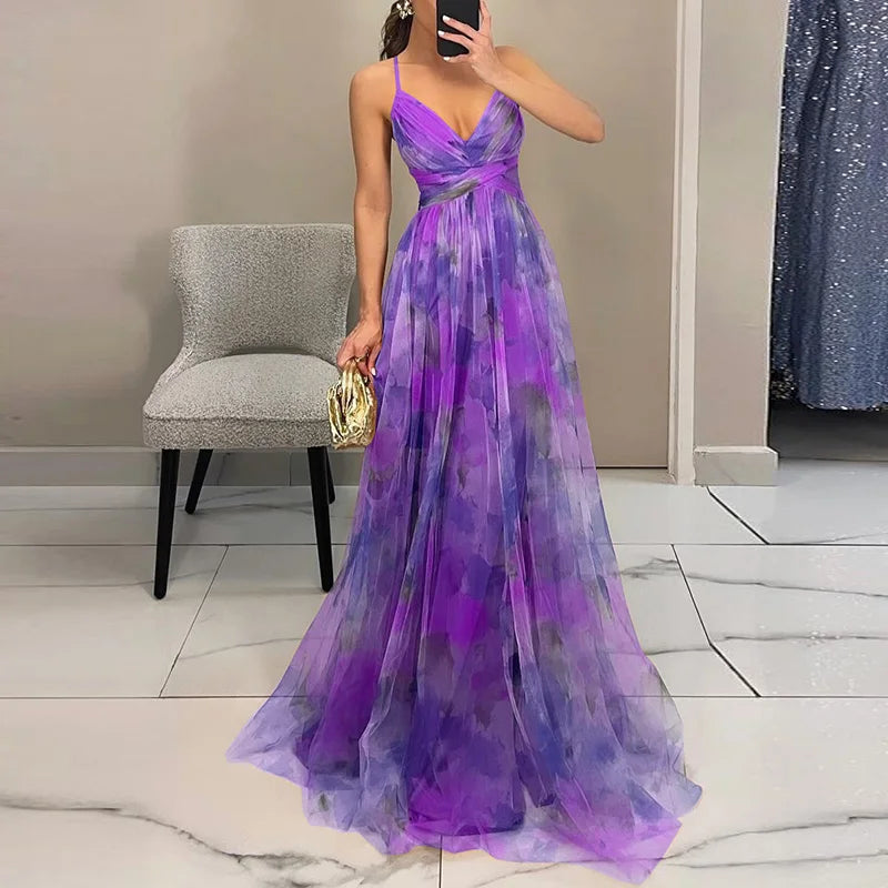 Alinna – Anmutig Fließendes Kleid