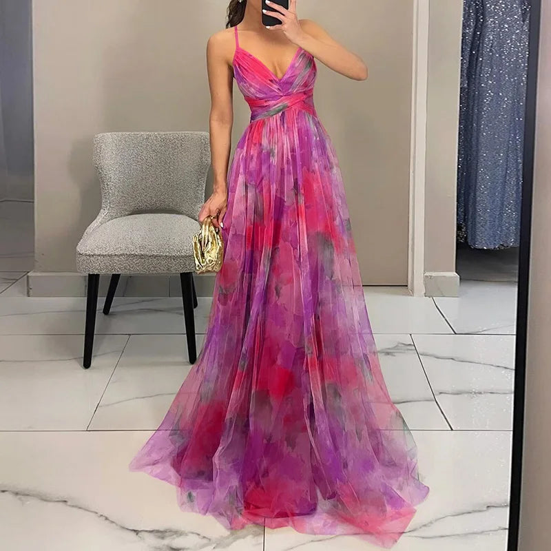 Alinna – Anmutig Fließendes Kleid